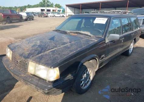 1993 Volvo 940 z USA, uszkodzony, nr VIN YV1JW8706P3089261